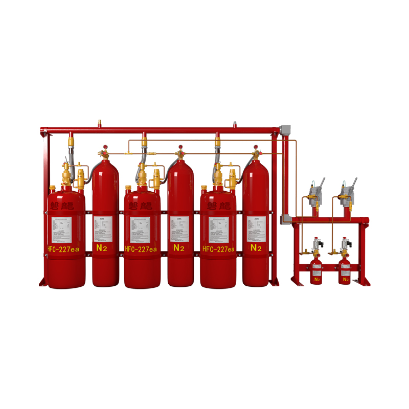Piped HFC-227ea (Heptafluoropropane) Fire Suppression System – Externally Pressurized Type (5.6 MPa)